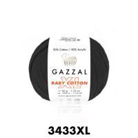 GAZZAL  BABY COTTON XL  3433  - 50% Хлопок, 50% Акрил 50 г/105 м